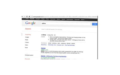 One Cool Tip .com: How to Make Google Search Do a Funky Spin