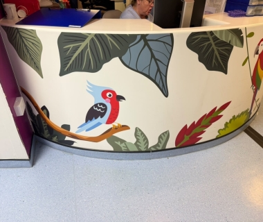 Creating a brighter space for NHS Paediatric Ward
